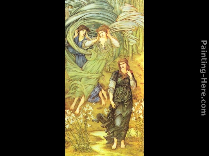 Sponsa de Libano painting - Edward Burne-Jones Sponsa de Libano art painting
